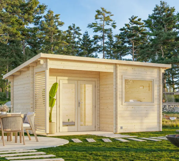 Sanna 11,5 m2 naturell vy 